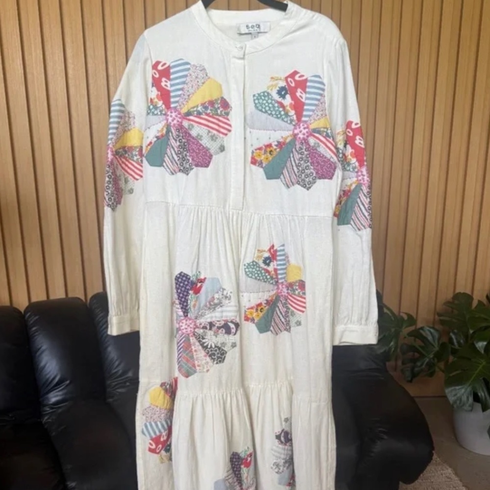 Sea New York Cotton Quilted Dress Size S